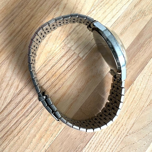 TIMEX Marlin Viscount Vintage Men’s Watch Mechanical Stainless Stretch Band Rare - Picture 9 of 10